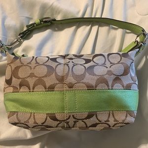 Coach bag green